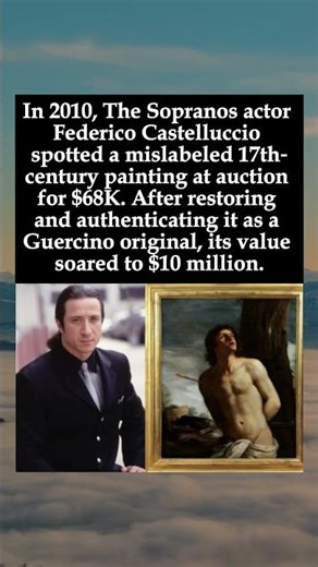 'Sopranos' Actor Federico Castelluccio Bought a $68K Painting—It Turned Out to Be a $10M Masterpiece
