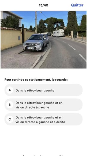 Abonnés vous pour plus de code de la route #codedelaroute #question #permis