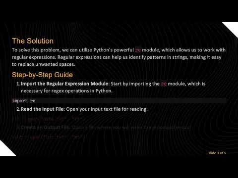 How to Change Multiple Spaces to a $ Sign in a Text File with Python