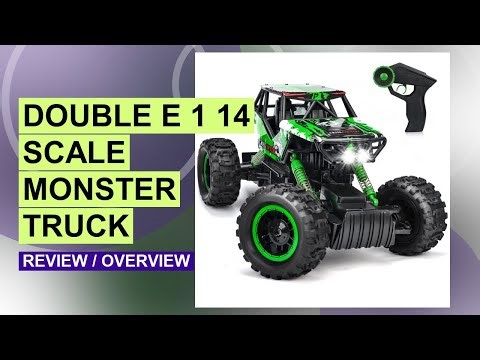DOUBLE E 1:14 Scale Monster Truck RC Car Review – Powerful Off-Road Fun for Kids!