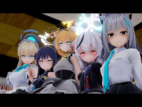 Blue Archive - Vitality (Helltaker) (ブルーアーカイブ Blue Archive MMD 4K 60FPS)