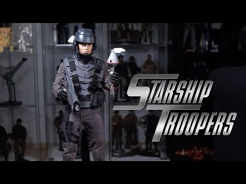 1/6 Starship Troopers figure, Starship Force Virtual Toys, Vts Hot toys scale, Rico, Casper van Dien