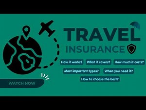 What is travel insurance? (How it works, what it covers, and its types) in 8 minutes