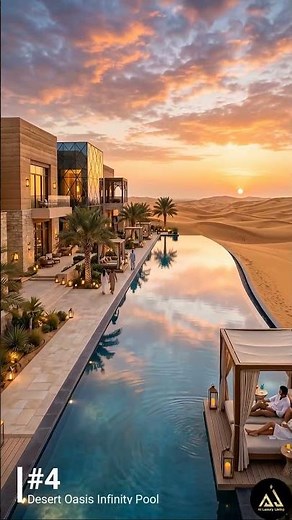 Top 5 Most Luxury Infinity Pools In The World 2026 😱 #home #architecture #mansion