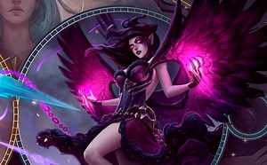 Brazilian League of Legends Twitter reveals splash art for upcoming Morgana and Kayle updates