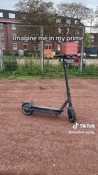 My prime was such a great time #ninebot #makemefamous #kukirin #tuning | imagine me in my prime