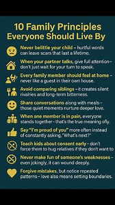 10 Family Principles Everyone Should Live by. | booksforaspirants