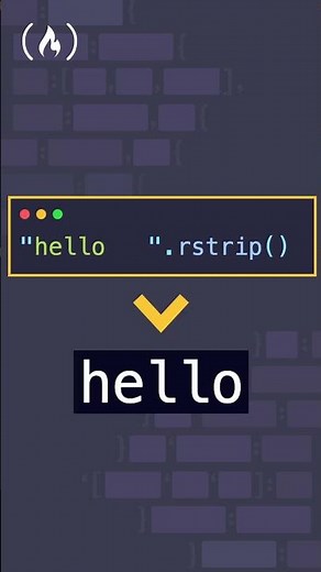 How to remove trailing characters from a Python string using the .rstrip() method