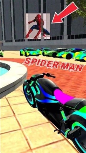 spider man 🦹‍♀️ in| INDIAN BIKE DRIVEN 3d New update #indianbikedriving3d