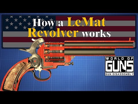 How a LeMat Revolver works | World of Guns