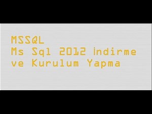 "MS Server 2012 Kurulum Rehberi" videosunun özeti — YaÖzet