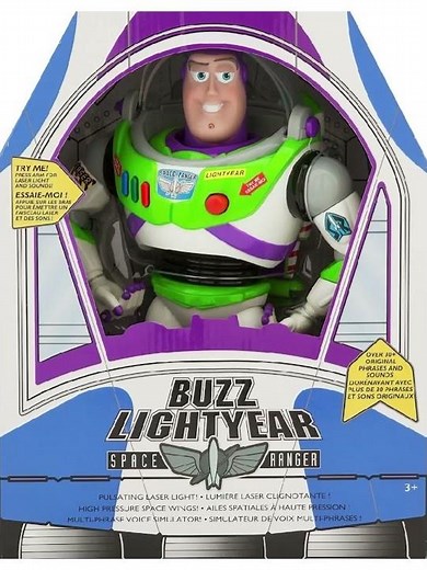 Buzz Lightyear Spaceship Boxes 1998-2025 #shorts