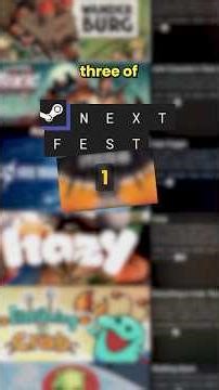 You Missed These New Single Player Games In Steam Next Fest 👀