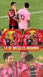 1.6M views · 23K reactions | Polémica. Inter Miami de Lionel Messi le gana al Atlas pero lo quedó hizo Messi es muy bajo para un jugador de su nivel. #LeaguesCup2025 #LeaguesCup #LigaMX #MLS #soccer #messi #lionelmessi #futbol #futbolargentino #viralreelsシ #reelsfbシ Inter Miami CF Atlas FC | Chingones Mx | Facebook