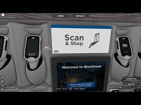 Roblox Bloxstreet how to use Scan and Shop