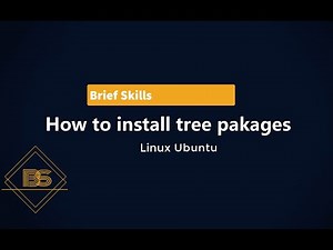 How to install tree packages in Linux Ubuntu