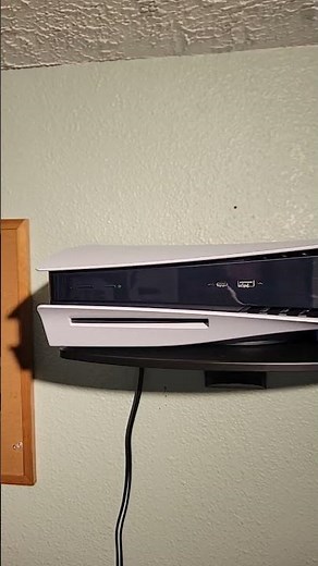 Horizontal Wall-Mounted Shelf for PS5, XBox, Consoles