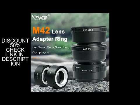M42 Camera Lens Adapter Convertor for M42 mount lens to Sony E Canon EOSR EF EOSM Nikon F Z Fuji X O
