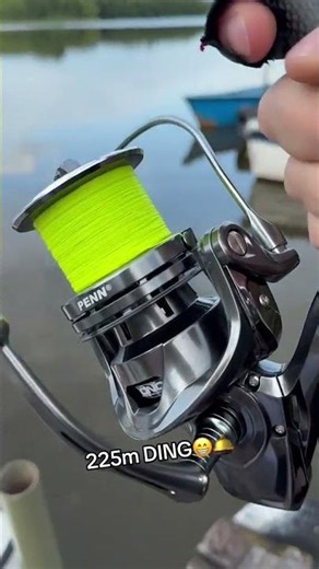 225m DING 😁🛎️ #monstercast #casting #rods #carpfishing #shorts #carp DDAWNG FISHING
