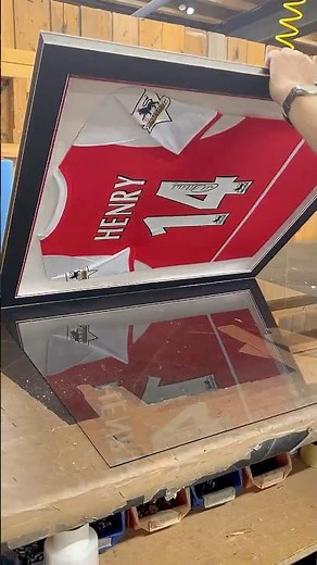 Framing a Signed Thierry Henry Arsenal Shirt