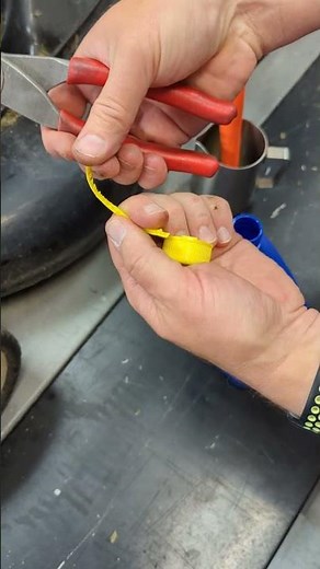 Pro Tip For Recycling Oil Can Caps!