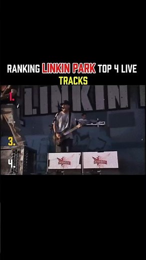 Linkin Park Live • My Top 4 Ranking ⚡🎤”