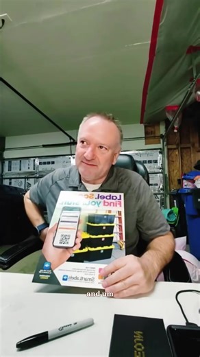 SMARTLABELS MODERN Scannable Stickers (Purple Turquoise Pink Orange) 48 Labels for Moving Storage Home Office Business Warehouse QR Code Scan App Exclusive TikTok