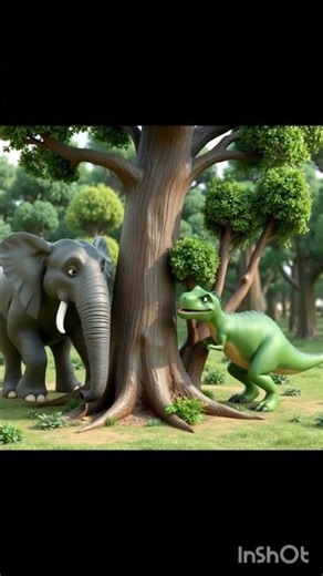 🐘 Epic Battle: Elephant vs Dinosaur 🦖 | Who Will Win?