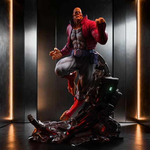 Allen the Alien - Invincible Statue STL | Sci-fi Hero Diorama 3D Print Model (digital STL File) - Etsy