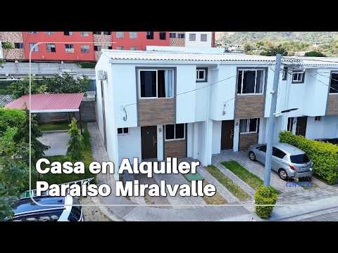 CASA EN ALQUILER "PARAISO DE MIRALVALLE" EL SALVADOR