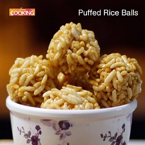250K views · 9.3K reactions | Puffed Rice Balls (Murmura Laddu/Pori Urundai) FULL RECIPE: https://goo.gl/G85QwR #MurmuraLaddu #PuffedRiceBalls #PoriUrundai #puffedrice #murmura #pori #snacks #tasty #yummy #food #recipes #homecooking #kitchen | Home cooking | Facebook