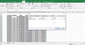 2019-Sorting Items in a Table