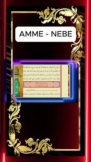 AMME suresi, nebe suresi, amme suresi dinle, amme suresi oku, nebe suresi dinle, nebe suresi oku