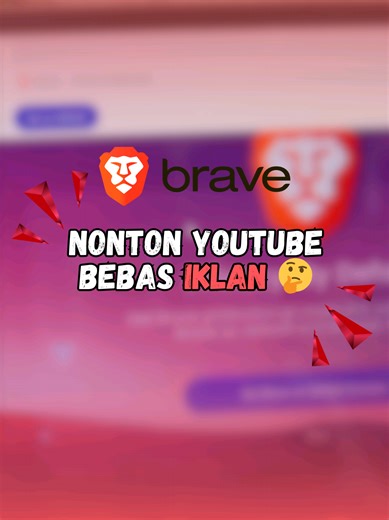 🤔Emang masih jaman nonton youtube selalu di potong iklan?😁 Makanya pake browser ini🔥 namanya Brave, biar semua iklan di ilangin, dan lebih ringan dari chrome✅ 👉 Coba komen di bawah kalian lebih suka pake Chrome apa Brave nih? #tipsandtricks #fyi #browser #tutorial #hacks