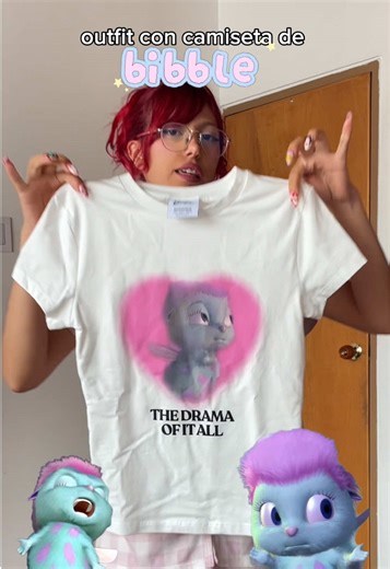 Outfit con camiseta de Bibble de Barbie💖