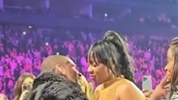 Usher gets real intimate with woman in the crowd at his concert