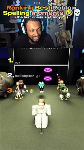 Top 3 funny Roblox Spelling moments 🤣💀 #roblox