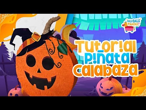 Halloween Pumpkin Piñata Tutorial