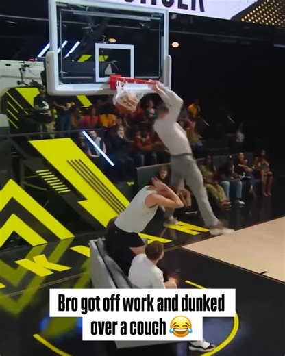 Pranks | Funny Videos on Instagram: "Imagine getting dunked on by your history teacher #shaq #dunkman"