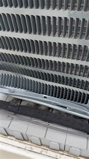 Rate my condensing unit install #hvac #apartmentmaintenance | Ben Phillips