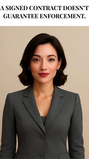 Many business owners believe a signed contract automatically protects them. In reality, courts examine clarity, performance, and consistency when deciding whether and how a contract is enforced. Vague terms, missing provisions, or contradictory conduct can weaken otherwise valid agreements. Contract drafting is risk management — not paperwork. 🔗 https://ncl-consulting-llc.multiscreensite.com ContractLaw #BusinessLaw #LitigationRisk