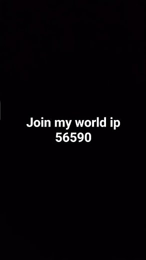 pls joins if cant wacth a tutorial for how to joins a lan world with ip