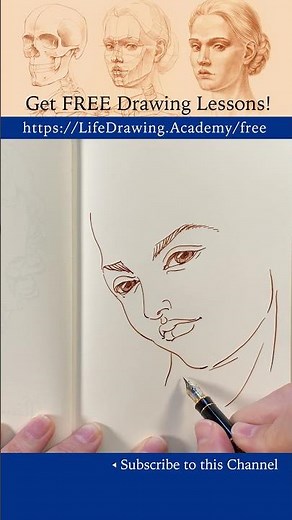 Drawing a Girl’s Face Step by Step