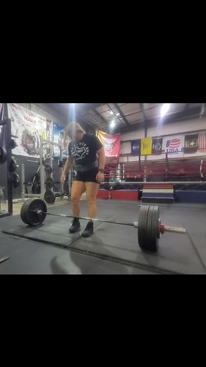 A little curtsy after my deads. I think someone gave me a golf clap. 415 for 5 doubles. | Valerie Smith