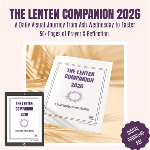 2026 Lenten Companion PDF: Catholic Daily Prayer Journal & Devotional (digital Download) - Etsy
