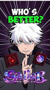 Who is Better Gojo v2 or Sukuna v2 in Sailor Piece #sailorpiece #roblox #shorts #rpggames #viral