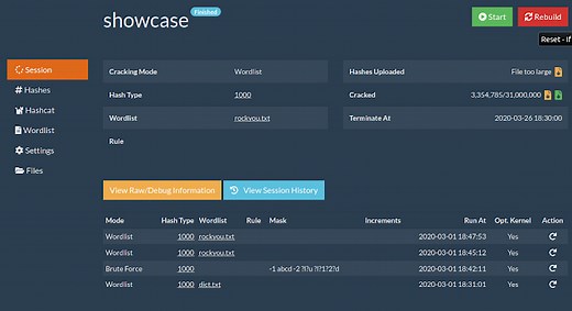 CrackerJack - Web GUI for Hashcat