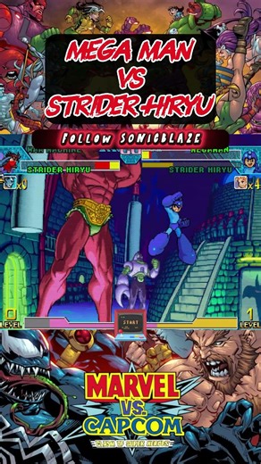 MEGA MAN came in clutch vs STRIDER HIRYU 🤖🥷