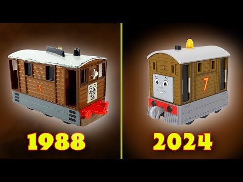 Thomas Die-Cast Toby EVOLUTION (1988-2024) | Portable Thomas
