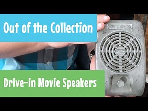 Vintage Drive-In Movie Theater Speakers | Out of The Collection